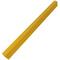 Post for safety railing for interior use, yellow colour RAL 1023